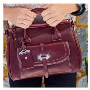 Dooney and Bourke Toscana Large Front Pocket Satchel